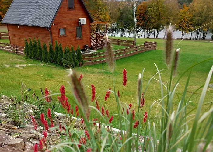 度假居 Kaszubskie Nad Jeziorem Bluj