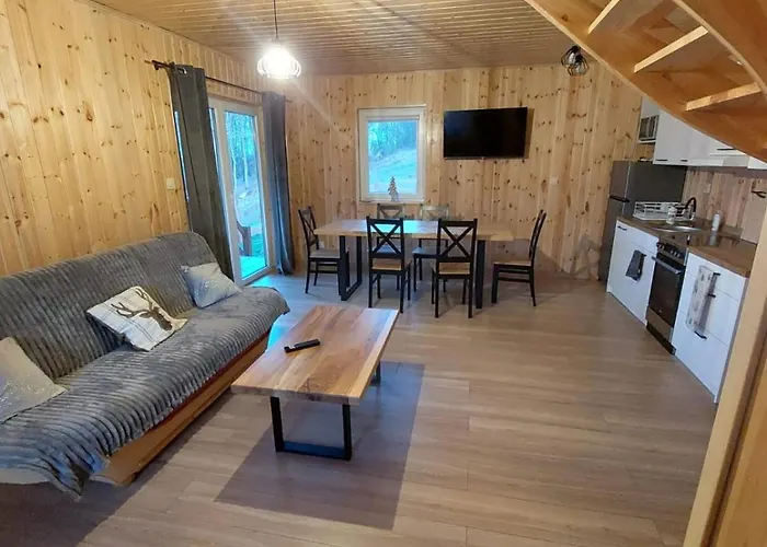 度假居 Kaszubskie Nad Jeziorem Bluj *